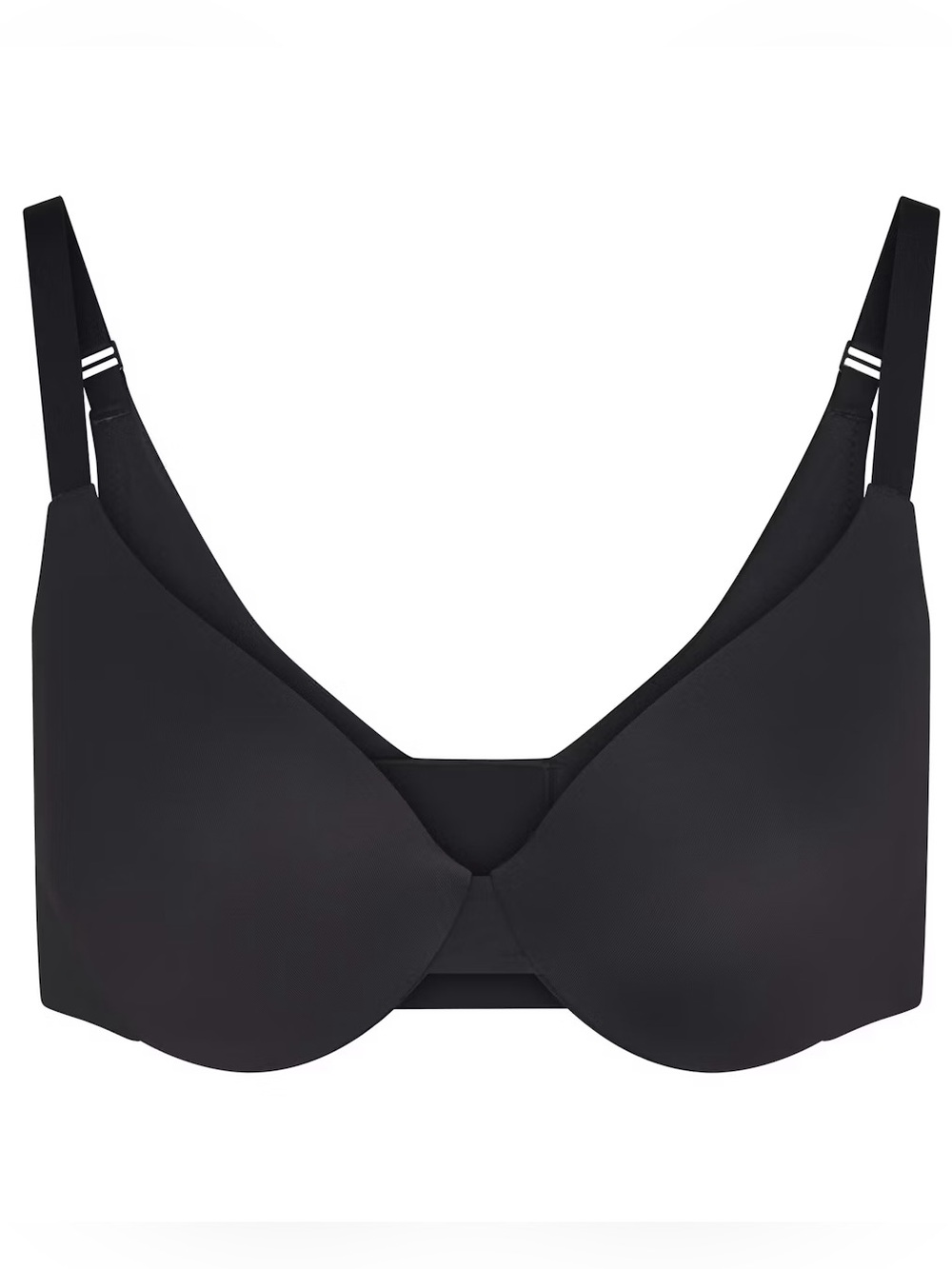 NEW Skims Smooth Intimates Full Coverage Lightly Lined Bra Size 38D Onyx